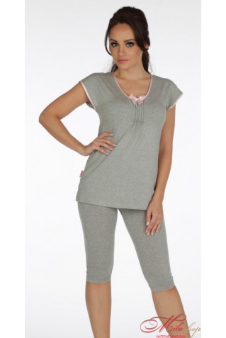 Пижама из вискозной ткани De Lafense 869